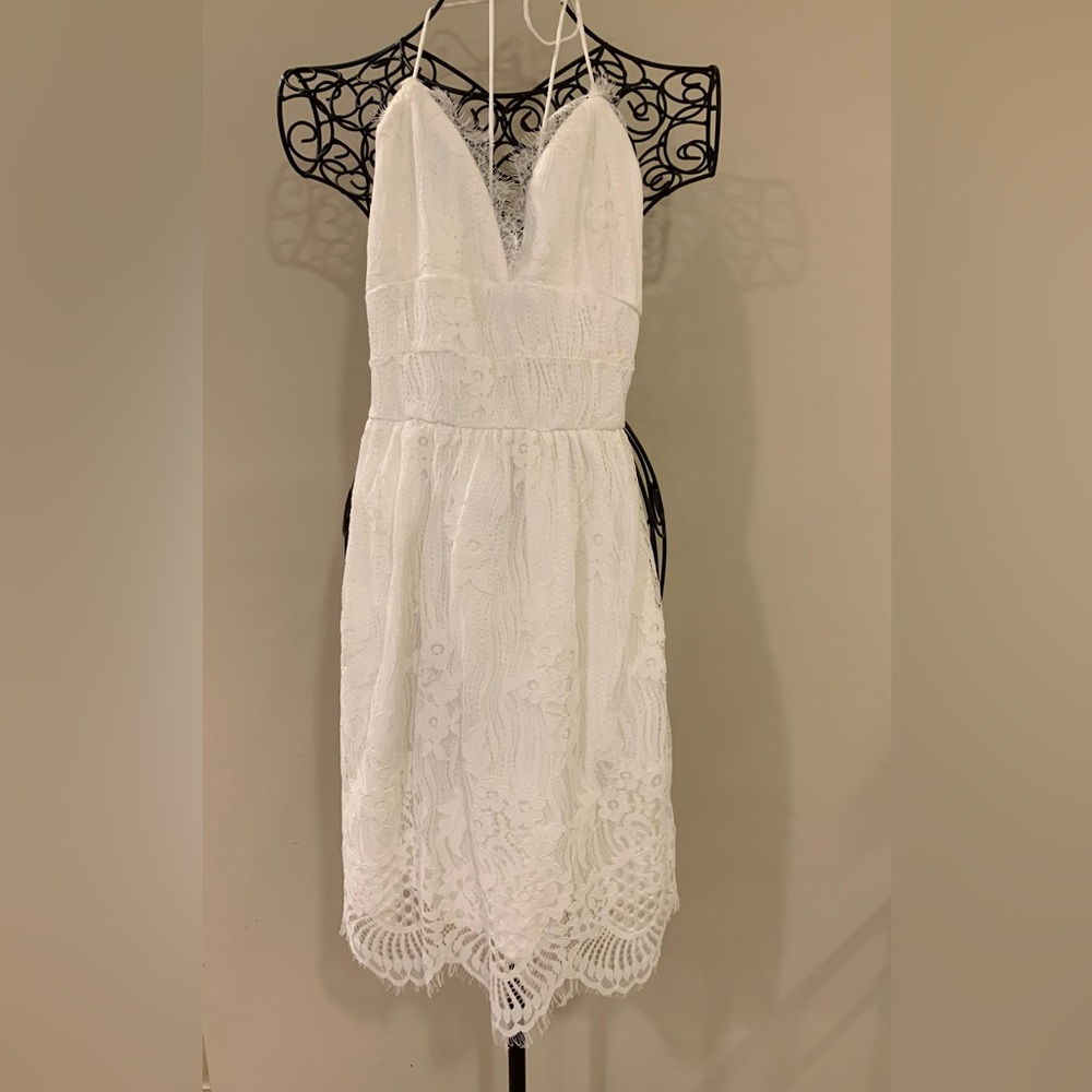 White Lace Dress